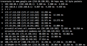 Traceroute